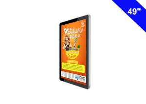 Quality Wifi Advertising Digital Signage Wall Mount Vertical Full HD Digital Menu Board wholesale