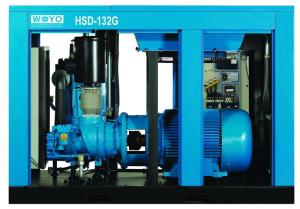 Quality 13 Bar Rotary Air Screw Compressor 55kw 6.7-9.4M3/Min Low Speed wholesale
