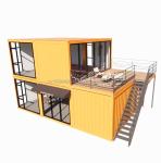 20ft Flat Packaging Sturdy and Durable for Bathroom Outdoor Container Storage