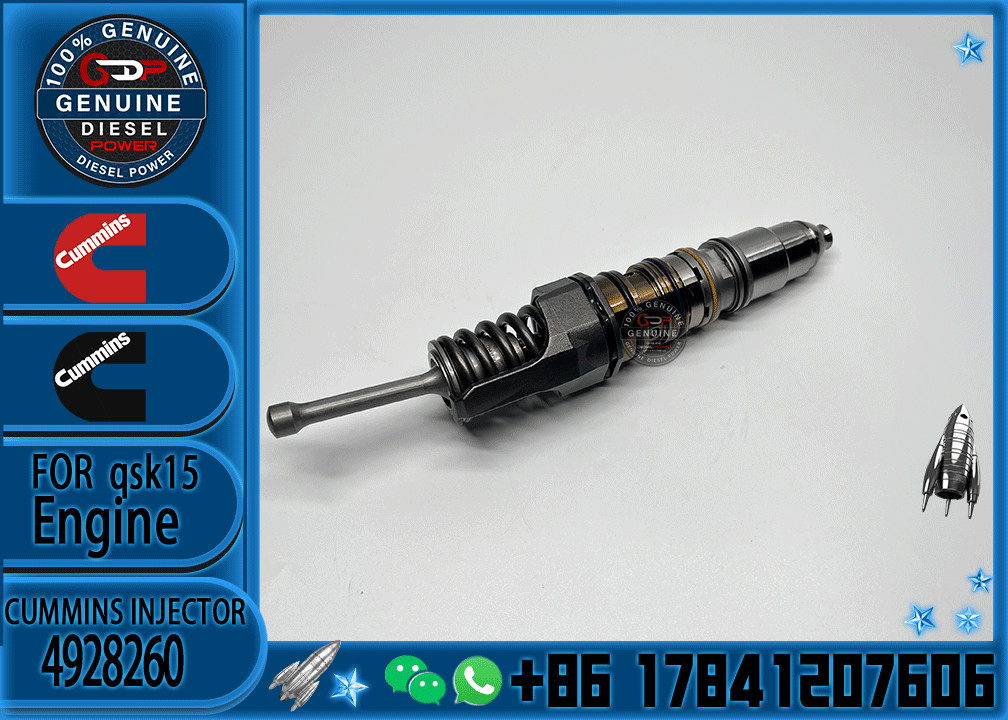4954434 Diesel QSX15 ISX15 Engine Common Rail Fuel Injector 4928260PX 4062569RX 4928260 4062569 4062569NX
