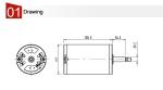 Kitchen Garbage Disposer DC Motor