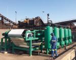 Sewage Treatment Vacuum Belt Filter Remote Control Horizontal Belt Filter