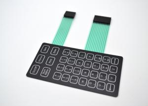 Quality Lightweight Metal Dome Membrane Switch With PET/PC/PMMA/PVC Flat Push Buttons wholesale