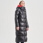 FODARLLOY Custom Down Puffer Jacket winter ladies warm hooded cotton-padded