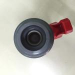 Black Red DN20 UPVC Double Union Ball Valve