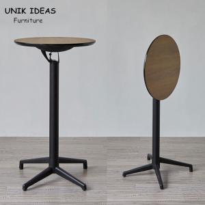 Quality Counter Foldable High Top Table Restaurant Bar Height Tables Round wholesale