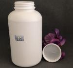 900g Powder Plastic Screw Top Bottles Spiral Mouth Round Fish Food Bait Pet Food