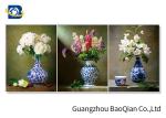 Waterproof 3D Wallpaper Image Flip Effect Beautiful Flower For Home Decoration
