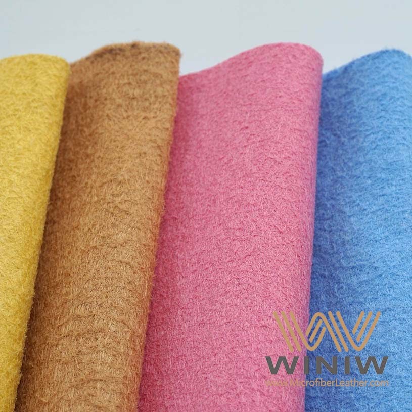 Durable Microfiber Mop Material Artificial Leather For Car Cleaning