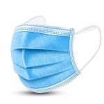Safety Non Woven Disposable Mask 3 Ply Antiviral Respirator Face Breathable
