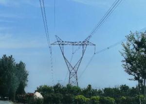 Quality ISO1461 Galvanization Steel Lattice Transmission Tower wholesale