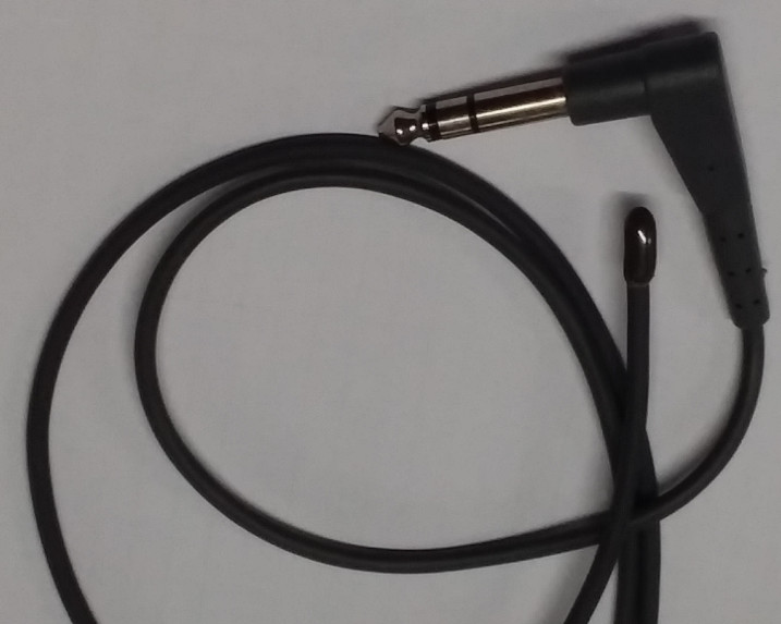 Surgical 700 Series Esophageal Temperature Probe Angle Connector Black Wire