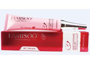 Quality 18ml / Bottle Famisoo Nursing Cream For Lips , Arealo Permanent Makeup wholesale