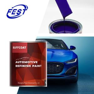Quality Wholesale 1K Solid Colors Paint Car Refinish Paint Blue Car Paint Metallic Car Body Paint wholesale