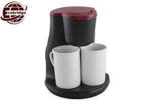 Quality Two Cup 240ml Drip Filter Coffee Machine , Compact Drip Coffee Maker For Kitchen wholesale