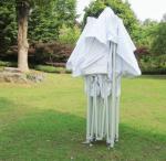 White Backyard Gazebo Tent UV Resistant For Beach / Backyard Camping Parties