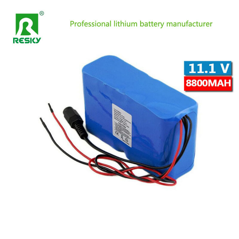 18650 Lithium Battery Pack 18.5V 5200mAh LED Torch Lithium ion Batteries