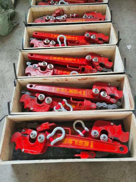 tong machine, tong claw, shackle, shackle wrench, shackle tongs, hydraulic