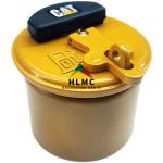 Original Excavator Parts Accessories Yellow Diesel Fuel Tank Cap for 307