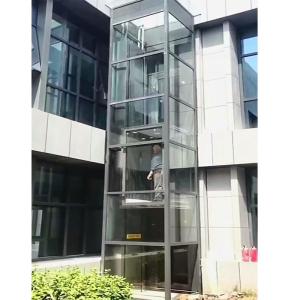 Quality Outdoor Electric Residential Customized Passenger Home Elevator Lift With Automatic Center Door Opening wholesale