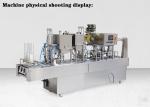 Curd Cup Automatic Bottle Filling Capping Labeling And Sealing Machine OEM 9KW