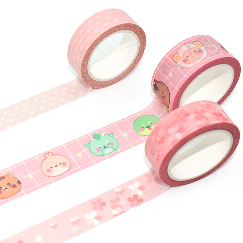 Manufacturer Washi Tape Custom Make New Design Vintage Style Stationery