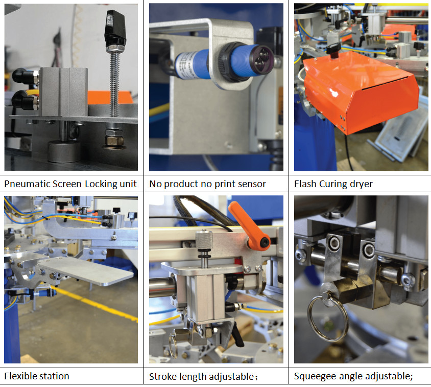 220V 1P Silicone Printing Machine 800PCS/Hr With Roatry Table