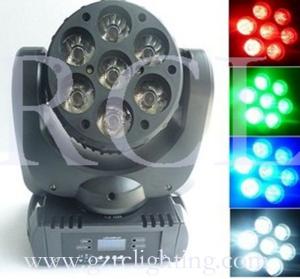Quality 7*12W LED Moving Head Light Cree LED Beam Lights For KTV DISCO Stage Lighting wholesale