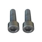 Black Plated Silver Dacromet Car Wheel Screws M10X1.5X35 Strength 10.9 Alloy