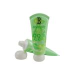 mini container frosted transparent biodegradable eyeliner body lotion tube