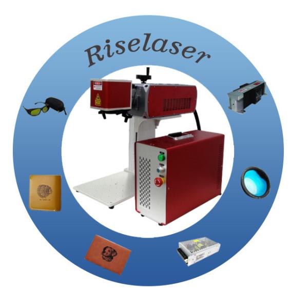 Mini Desktop 20W 30W 50W CO2 Laser Engraving Marking Machine For Wood Leather