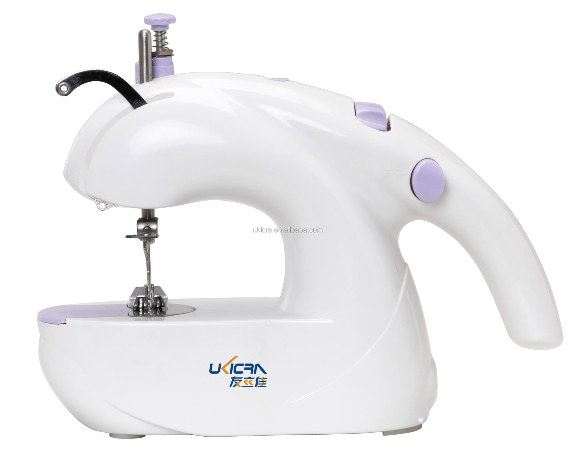 Portable Handheld Mini Sewing Machine CBT-0205 ABS Metal Material DC 6V/1000mA Output