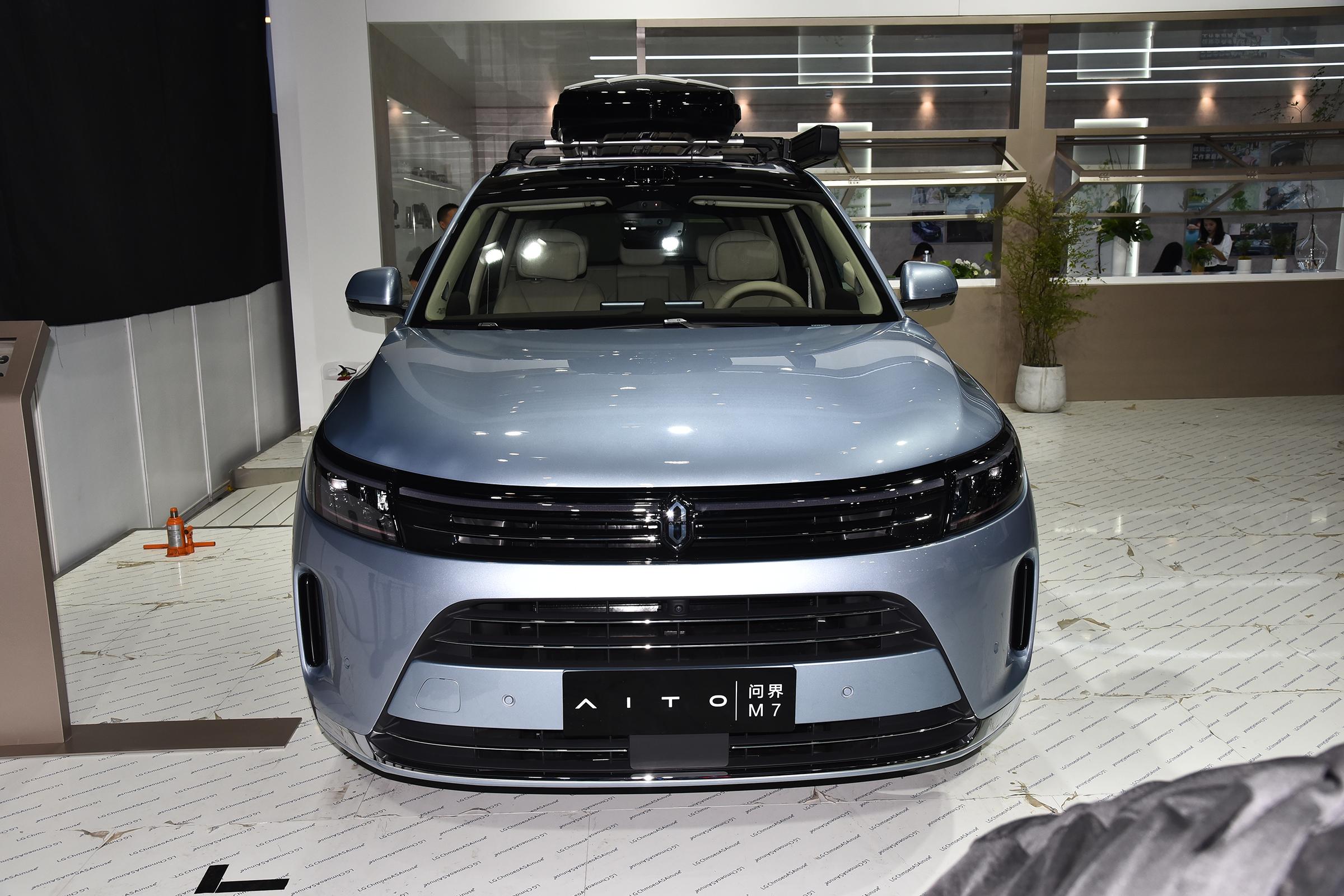 Hybrid AITO M7 2023 Fuel Hybrid SUV HUAWEI Hybrid Vehicle Hybrid HEV 5020*1945*1775