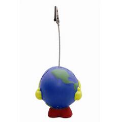 Quality New promotion creative product Standing Earth Note Holder Stress Ball customed logo wholesale