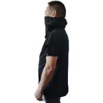 Cotton Short Sleeve PM2.5 Filter Men Pullover Hoodie
