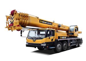 Quality Engineering Hydraulic Mobile Crane 55 Ton Capacity Truck Crane For Telescopic Boom wholesale