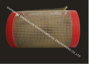 Quality 1x1 mm Conveyor Belt , PTFE Coated Fiberglass Conveyor Belt For Drying Industry wholesale