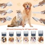 Vacuum Hair Clipper Kit for Easy and Effective Pet Grooming Product size 290*160