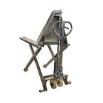 1000kg Manual Scissor Lift Tables High Lift Pallet Truck For Factory