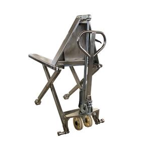Quality Single Scissor 2200lbs Stainless Pallet Lifting Height 800mm wholesale
