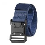 Men's Tactical Belt Outdoor Nylon Woven Workwear Belt With Alloy Buckle