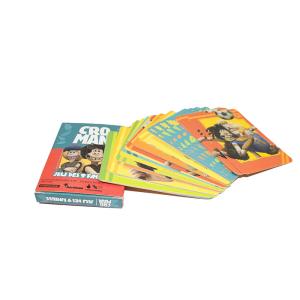 Quality ISO 9001 4C Versatile 350gsm C2S Paper Fun Playing Cards wholesale