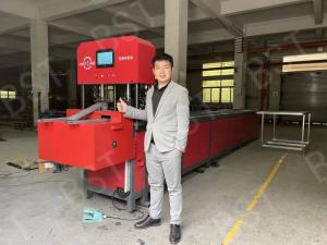 Quality 100Kn Automatic Hole Punch Machine Hydraulic Round Tube Punching Machine wholesale