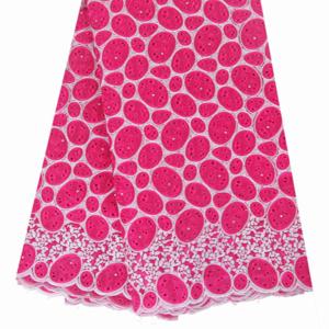 Quality F50273 embroidery nigeria organza lace fabrics for christmas wholesale