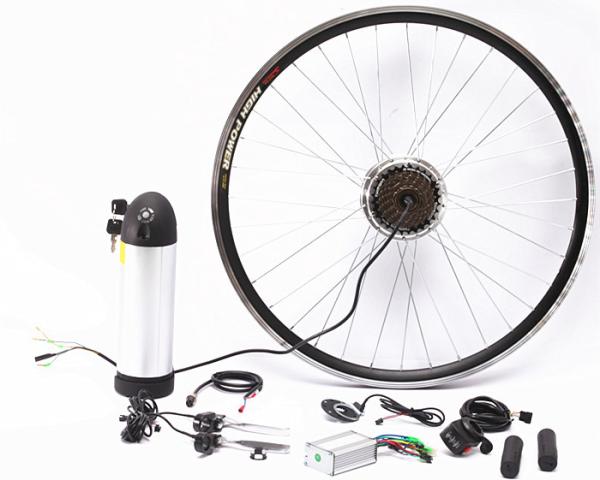 Integrated Controller Electric Mountain Bike Conversion Kit , Electric E Bike