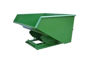 Quality Quick Attach Steel Forklift Dumpster Hopper Tipping Bin Self Dumping Forklift Hoppers wholesale