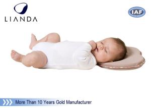 Quality Colorful Anti Apnea Round Baby Caring Pillow To Stop Flat Head , Nontoxic Organic Cotton wholesale