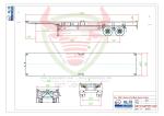 40FT 2 Axles Flat Bed Semi Trailer Versatile Reliable