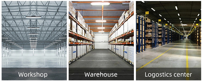 CREE SMD3030 Chip 100W LED Warehouse Light 90° Beam Angle High Efficiency