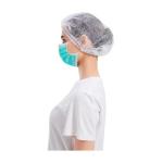 OEM Disposable Blue Earloop Face Mask , Hospital Mouth Mask Non sterile